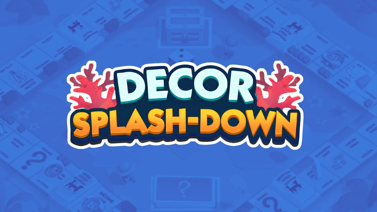 All Decor Splash Down Milestones June 27th28th Monopoly GO!