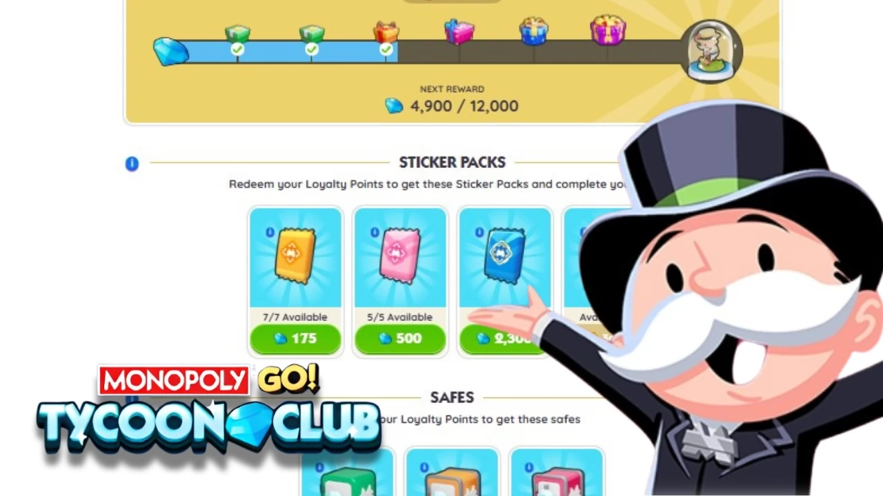 Monopoly Go How to access Tycoon Club on Android Monopoly GO!