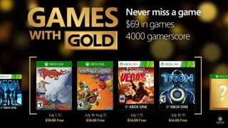 Upcoming July Xbox Free Games with Gold