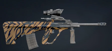 GSG 9's medium to long range assault rifle. Capable of firing 770 rounds/min, Capacity: 30 GSG 9's medium to long range assault rifle. Capable of firing 770 rounds/min, Capacity: 30