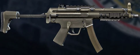Short to medium range submachine gun. High rate of fire and mobility. Favored by GIGN, Capacity: 30