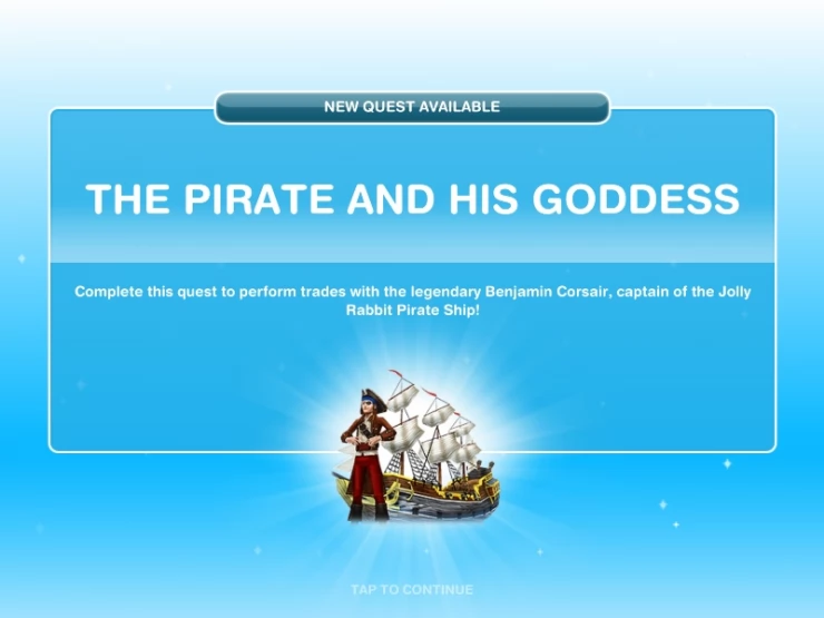 The Pirate and His Goddess Quest