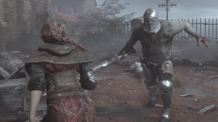 How to defeat Conrad the Armoured Boss in Plague Tale: Innocence How to defeat Conrad the Armoured Boss in Plague Tale: Innocence