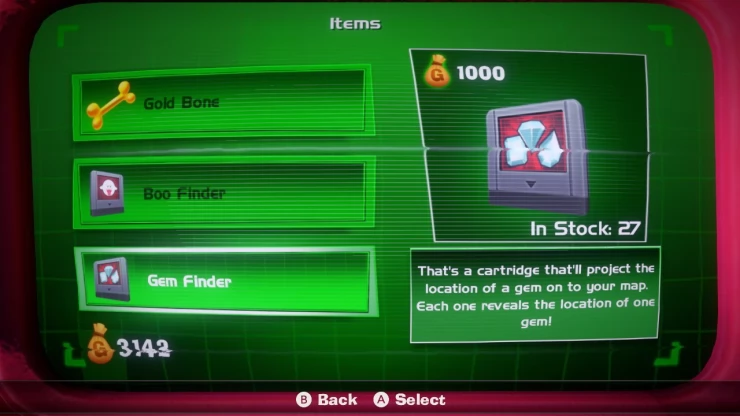 How to use the Gem Finder in Luigi's Mansion 3
