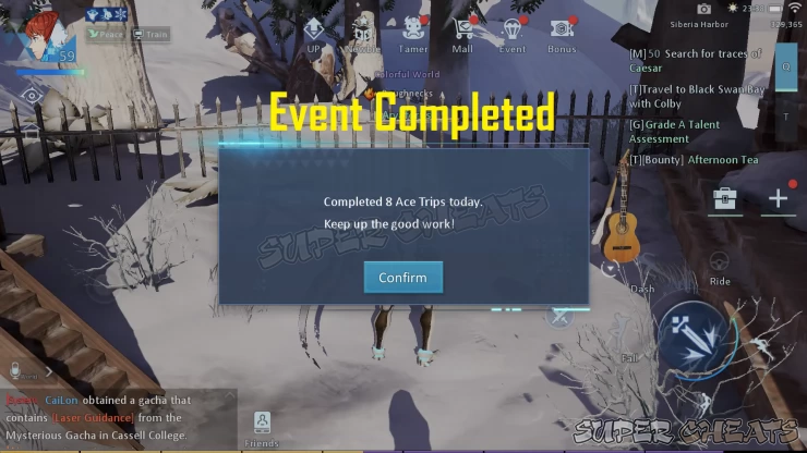 Event Completion