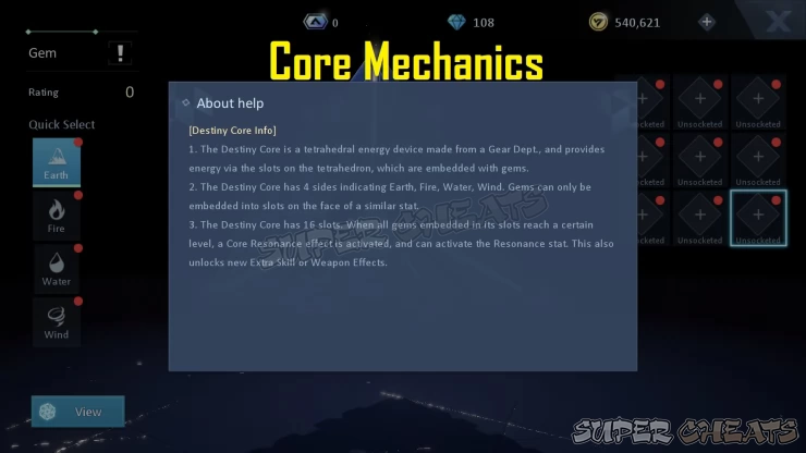 Core Mechanics