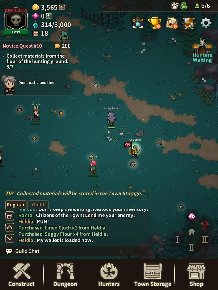 Collect Items from the Battlefield