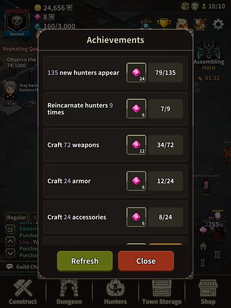 Complete Achievements for Free Gems
