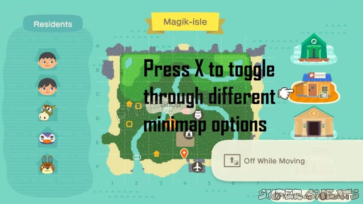 Toggling Minimap Options