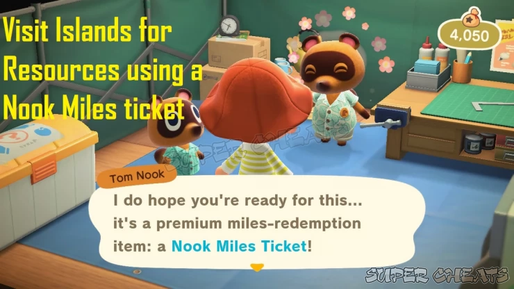 Getting a Nook Miles Ticket