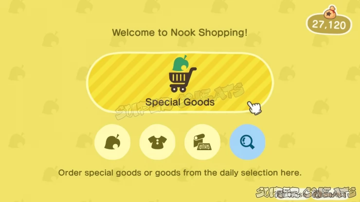 Nook Shopping Interface