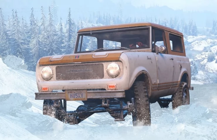 International Harvester Scout 800 in SnowRunner