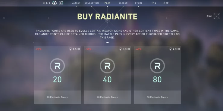How to get Free Radianite Points