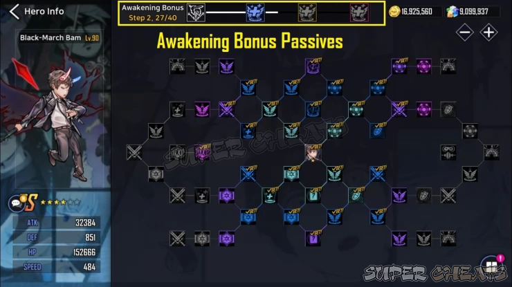 Bonus Passives