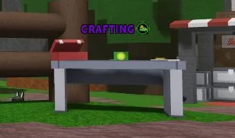 A crafting table in Roblox Critical Expedition, courtesy of the game’s Trello