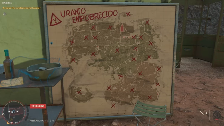 Anti-Aircraft Cannons and Depleted Uranium Locations in Far Cry 6
