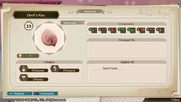 How to Find Devil's Kiss in Atelier Sophie 2: The Alchemist of the Mysterious Dream