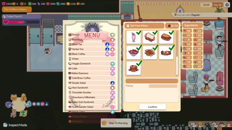 How to get New Recipes in Cat Cafe Manager
