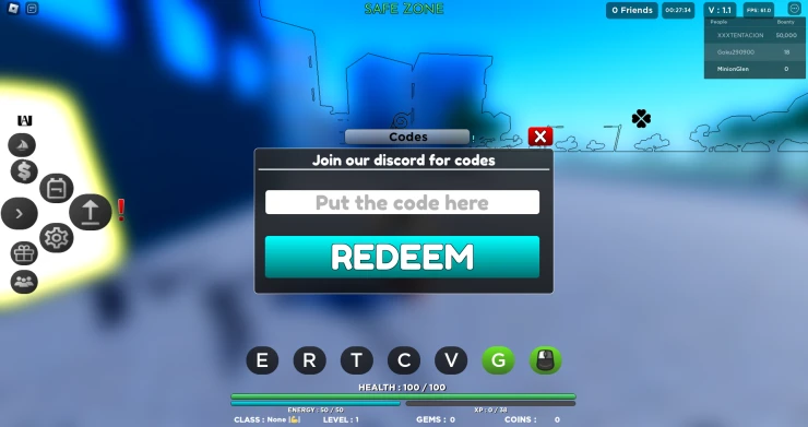 Anime Journey Code Entry