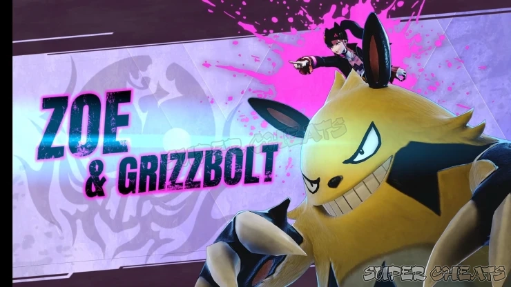 Zoe and Grizzbolt