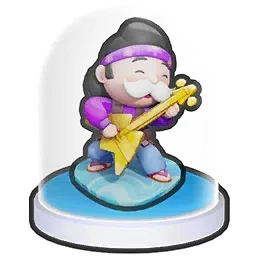 An icon of Mr M as a Rockstar