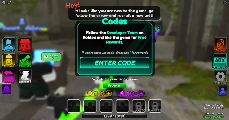 Screenshot by SuperCheats.com. Code Entry Screen