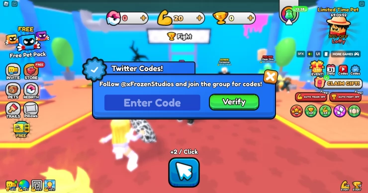 Screenshot by SuperCheats.com. Code Entry Screen