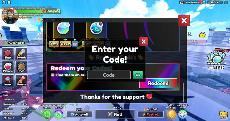 Screenshot by SuperCheats.com. Code Entry Screen