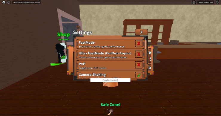 Screenshot by SuperCheats.com. Code Entry Screen