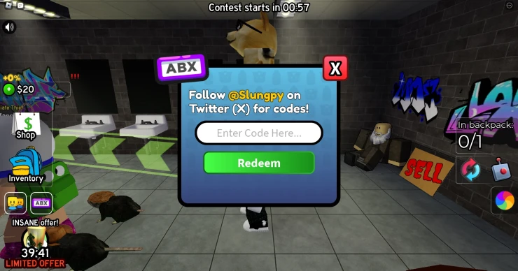 Screenshot by SuperCheats.com. Code Entry Screen