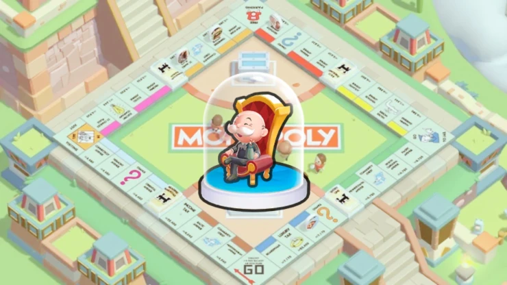 Image of the Mr M board token that you can win in this event