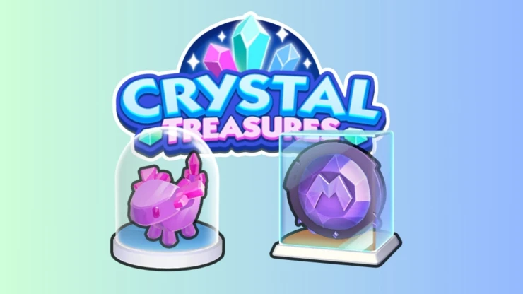 Axolot board token and Crystal Crest shield skin