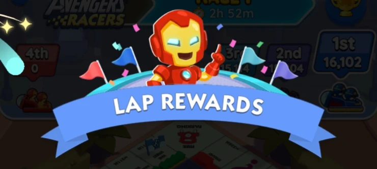 Lap Rewards Banner