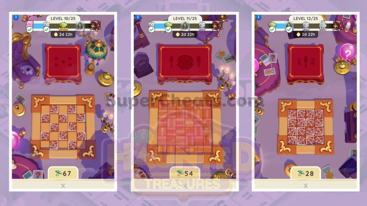 Haunted Treasures levels 10-12
