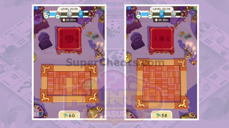 Haunted Treasures levels 22-23