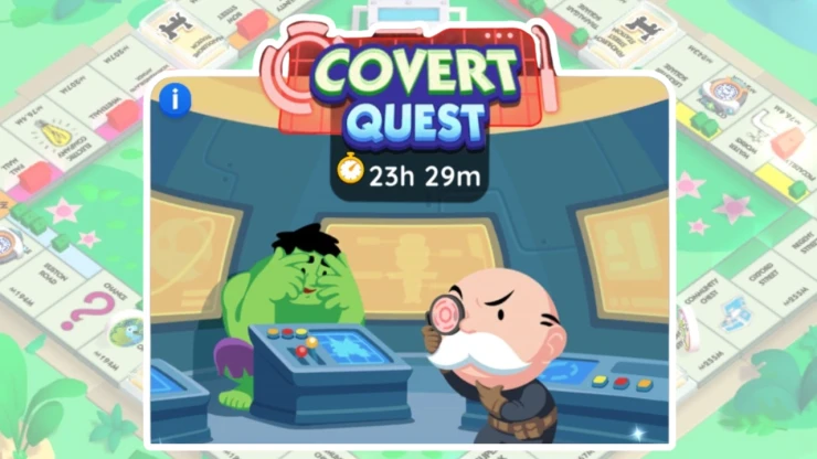 Covert Quest milestones and rewards