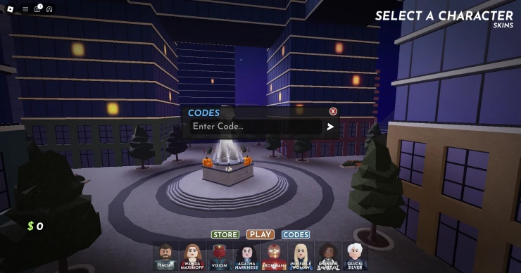 Screenshot by SuperCheats.com. Code Entry Screen