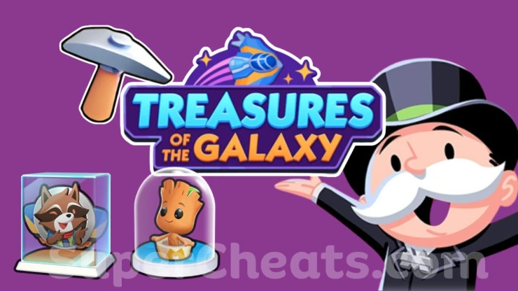 Monopoly Go Treasures of the Galaxy all rewards guide - Monopoly GO!