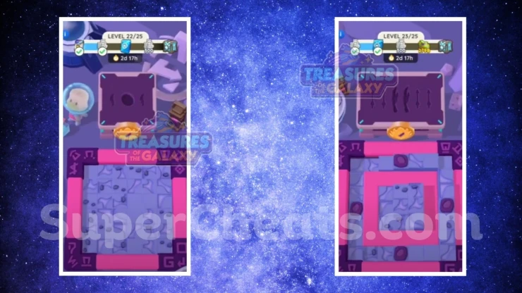 Levels 22 and 23