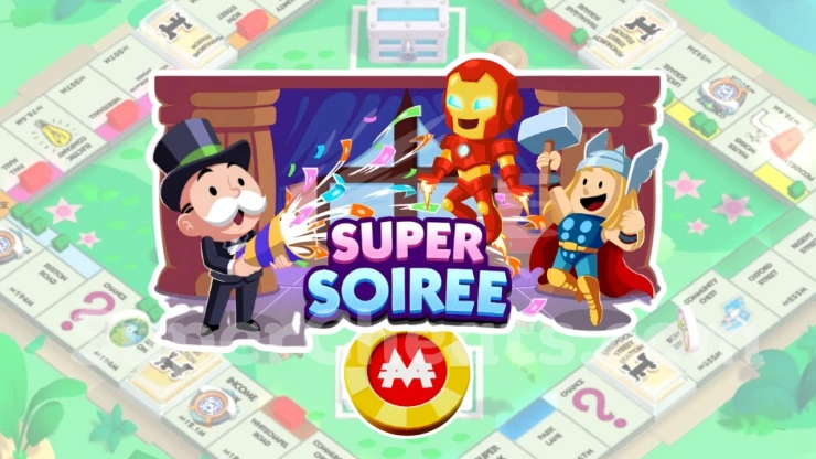 Super Soiree milestones and rewards