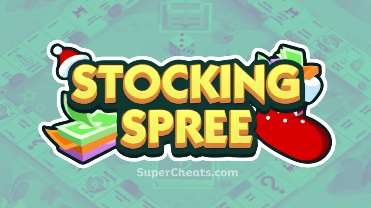 Stocking Spree milestones and rewards