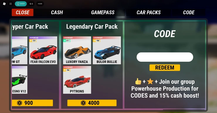 Screenshot by SuperCheats.com. Code Entry Screen