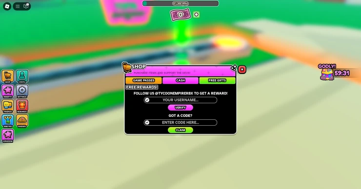 Screenshot by SuperCheats.com. Code Entry Screen
