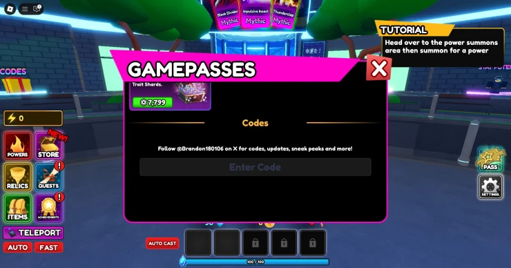 Screenshot by SuperCheats.com. Code Entry Screen