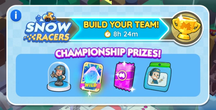 Snow Racers Championship Rewards