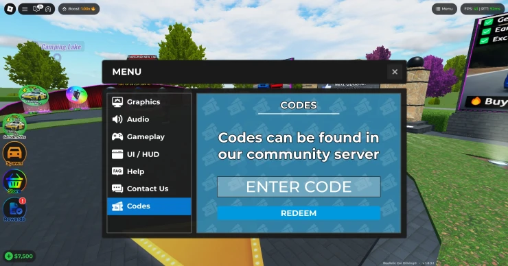 Screenshot by SuperCheats.com. Code Entry Screen