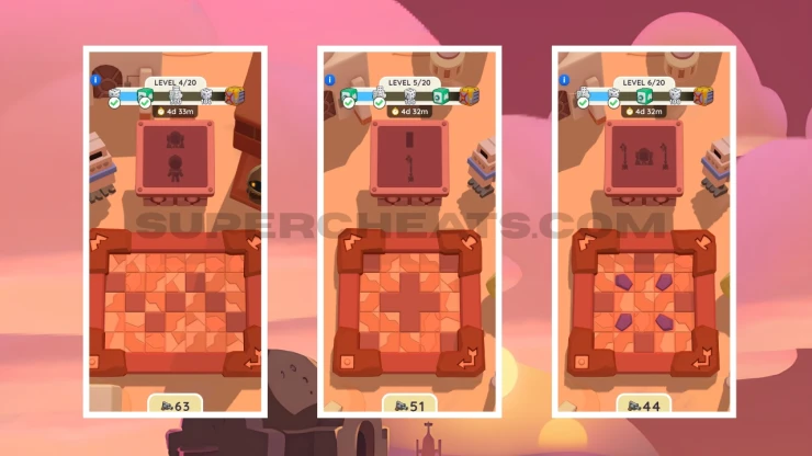Tatooine Treasures levels 4,5 and 6