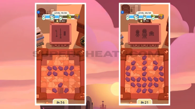 Tatooine Treasures levels 19 and 20