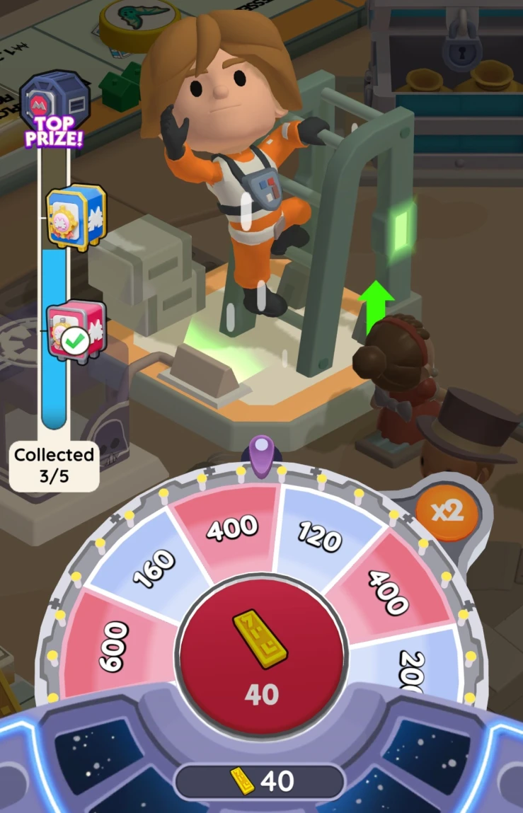 Star Wars Partners event wheel