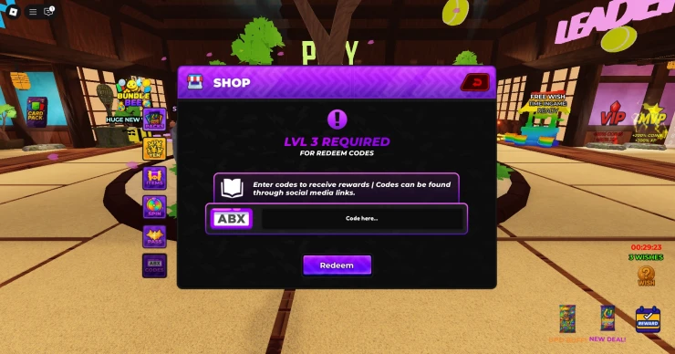 Screenshot by SuperCheats.com. Code Entry Screen